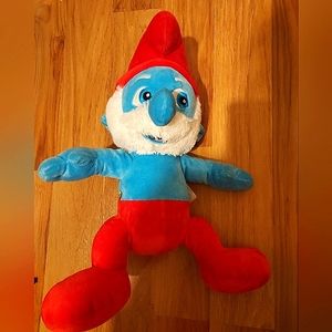 Build A Bear Workshop Papa Smurf Plush 16" Stuffed Plush